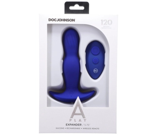 Expander - Silicone Anal Plug with Remote Control