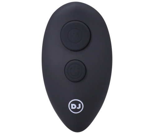 Beaded Vibe - Silicone Anal Plug with Remote Control