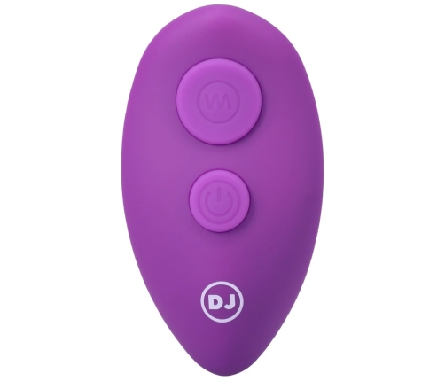 Beaded Vibe - Silicone Anal Plug with Remote Control