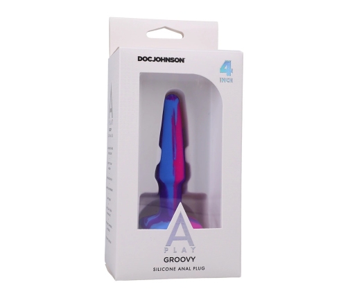 Groovy - Silicone Anal Plug - 4'' / 10 cm