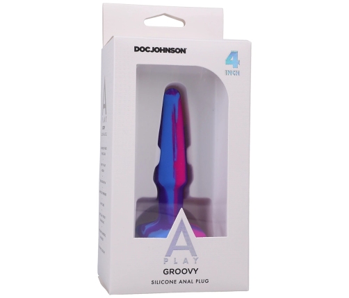Groovy - Silicone Anal Plug - 4'' / 10 cm