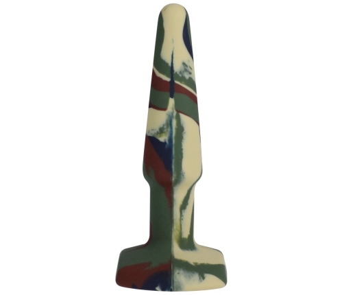 Groovy - Silicone Anal Plug - 4 / 10 cm - Camouflage