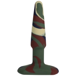 Groovy - Silicone Anal Plug - 4 / 10 cm - Camouflage