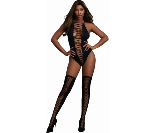 Teddy and Stockings Diamond - One Size - Black