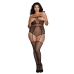 Strapless Teddy Bodystocking - Plus Size