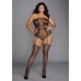 Strapless Teddy Bodystocking - Plus Size