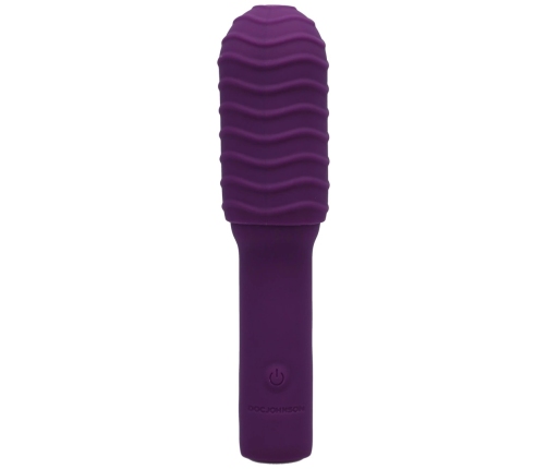 Elite - Mini Vibrator with Interchangeable Attachment - 4 / 10 cm