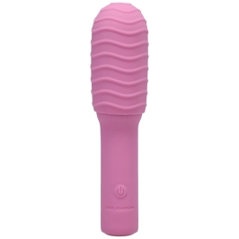 Elite - Mini Vibrator with Interchangeable Attachment - 4 / 10 cm