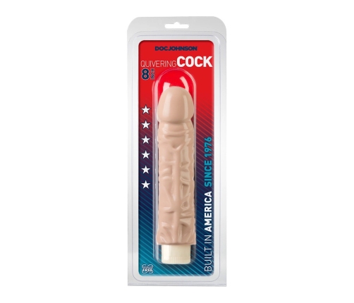 Quivering Cock - Realistic Multispeed Vibrator - 8 / 20 cm