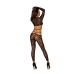 Bralette and Legging Diamond - One Size - Black