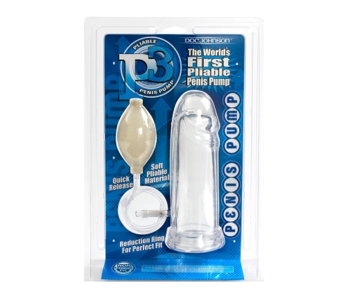 Doc Johnson P3 Intimate Vacuum System with Quick-Disconnect Valve Red