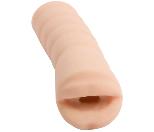 Doc Johnson ULTRASKYN Oral Shape Intimate Sleeve Compact Transparent