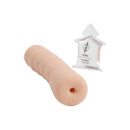 Doc Johnson ULTRASKYN Compact Back Entry Sleeve, Skin-Tone, Travel Size