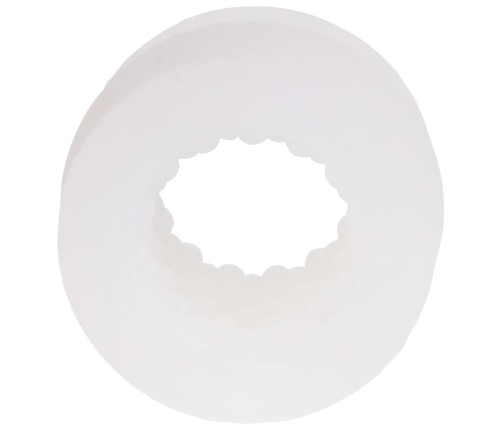 Glow Helping Head Silicone - Masturbator Sleeve - Frost / Green Glow