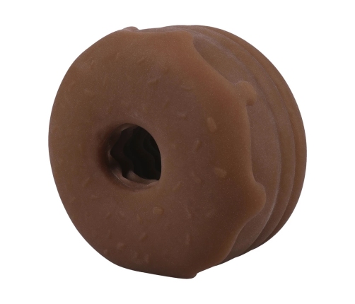 Doc Johnson ULTRASKYN Intimate System Chocolate Donut Set, Compact Size