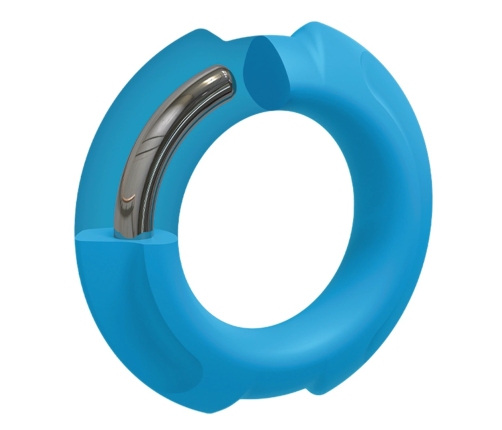 Flexisteel - Silicone Inner Metal Core - 35 mm - Blue