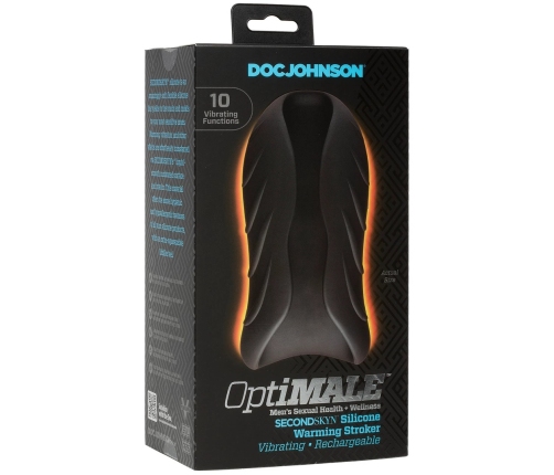 Vibrating Heating Silicone Stroker