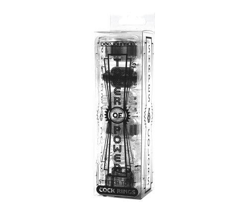 Tower Of Power - Cockring Set - 6 Pieces