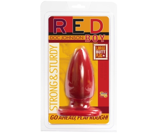 Red Boy - Butt Plug - L