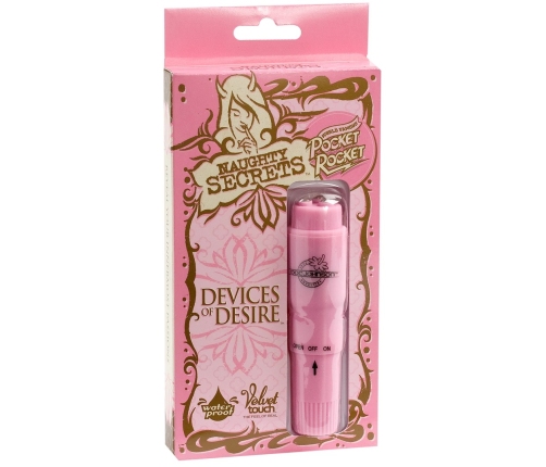 Naughty Secrets - Devices of Desire - Pocket Rocket - Pink