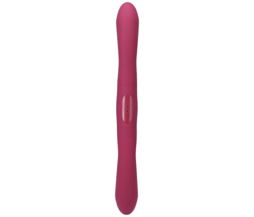 Duet - Double Ended Vibrator with Wireless Remote - Berry