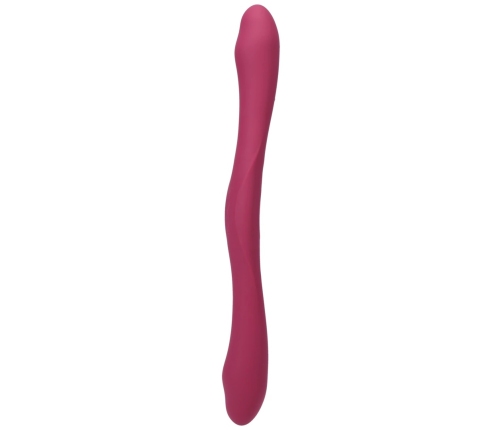 Duet - Double Ended Vibrator with Wireless Remote - Berry