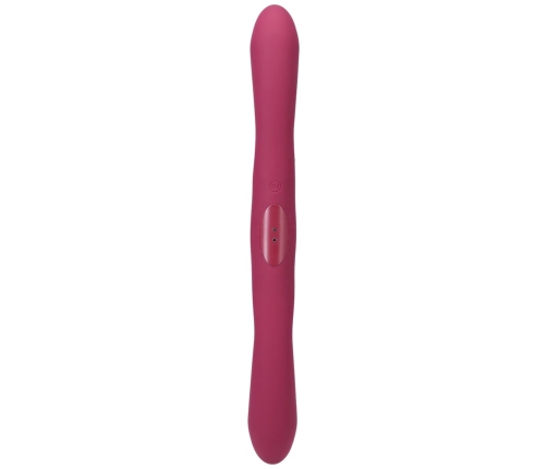 Duet - Double Ended Vibrator with Wireless Remote - Berry