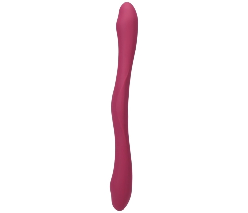 Duet - Double Ended Vibrator with Wireless Remote - Berry