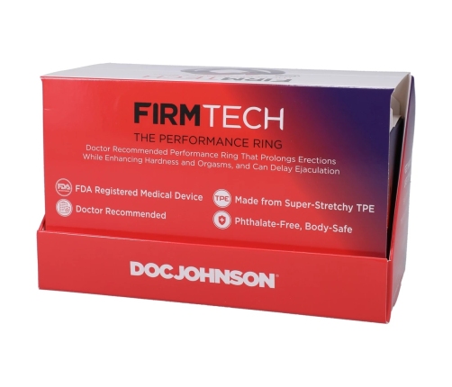 FirmTech Performance Comfort Ring 4-Pack - Adjustable Silicone System