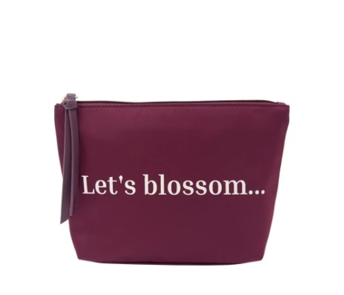 Let's Blossom - Pouch - Purple