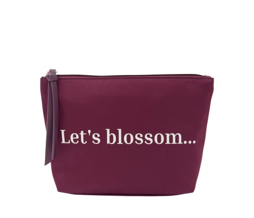 Let's Blossom - Pouch - Purple