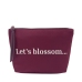Let's Blossom - Pouch - Purple