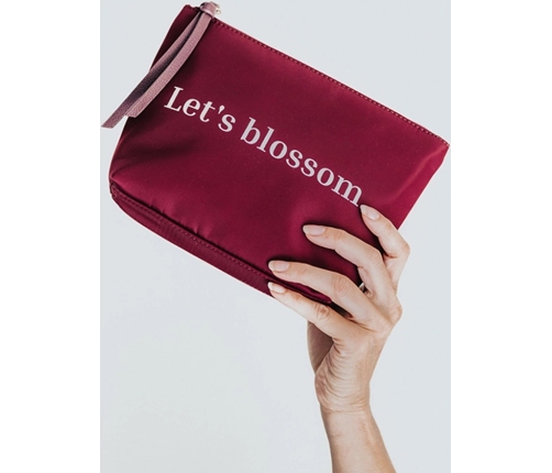 Let's Blossom - Pouch - Purple
