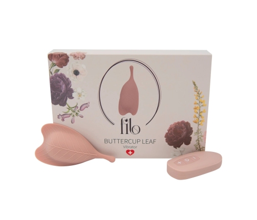 Buttercup Leaf Purple - Intimate Wellness Device with Remote Control