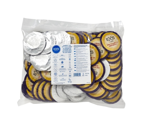 EXS Use In Case of Emergency! - Condoms - 100 Pieces