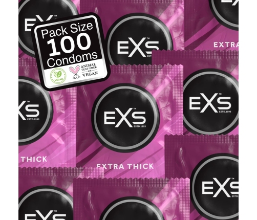 EXS Extra Thick - Condoms - 100 Pieces
