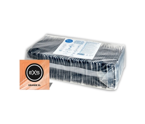 EXS Grande Extra Large 64mm Premium Latex Intimate Protection 100pcs