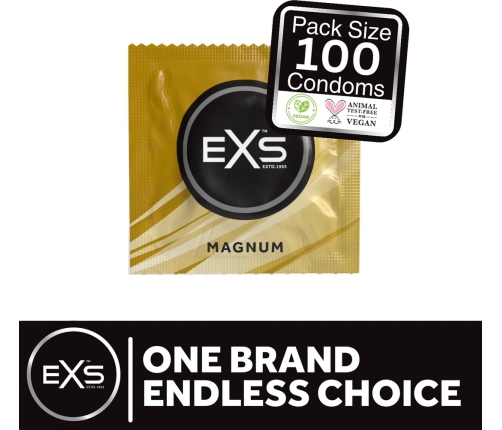 EXS Magnum - Condoms - 100 Pieces
