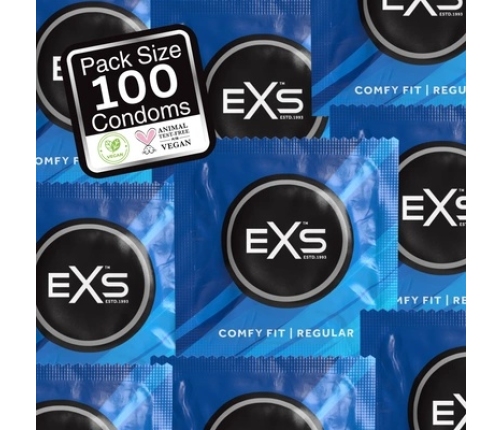 EXS Regular - Condoms - 100 Pieces