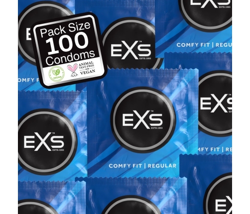 EXS Regular - Condoms - 100 Pieces