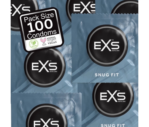 EXS Snug Fit - Condoms - 100 Pieces