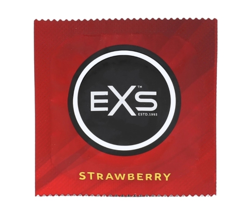 EXS Strawberry - Condoms - 100 Pieces