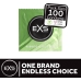 EXS 3 in 1 - Ribbed, Dotted and Flared - Condoms - 100 Pieces