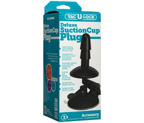 Deluxe Suction Cup Plug Accessory - 2 Pieces