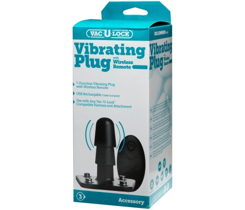 Vibrating Plug with Wireless Remote Control