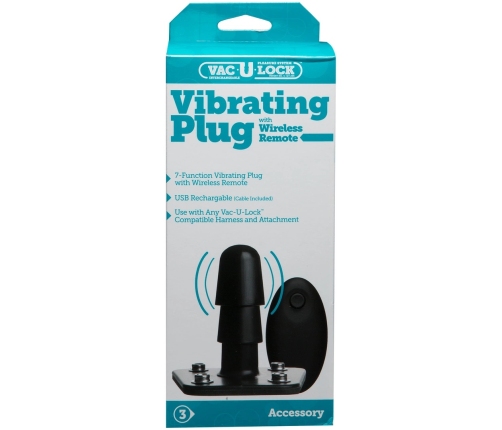 Vibrating Plug with Wireless Remote Control