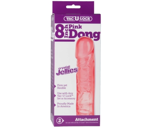 Crystal Jelly Dildo - 8 / 20 cm