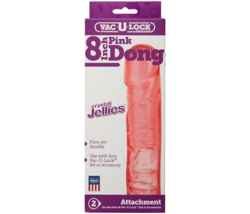Crystal Jelly Dildo - 8 / 20 cm