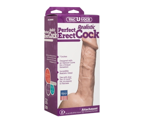 Perfectly Erect Realistic Cock