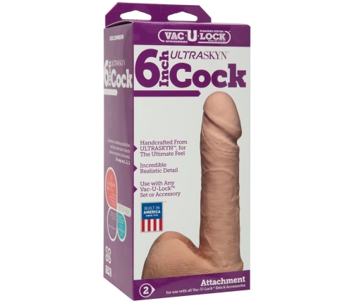 Realistic ULTRASKYN Dildo - 6 / 15 cm